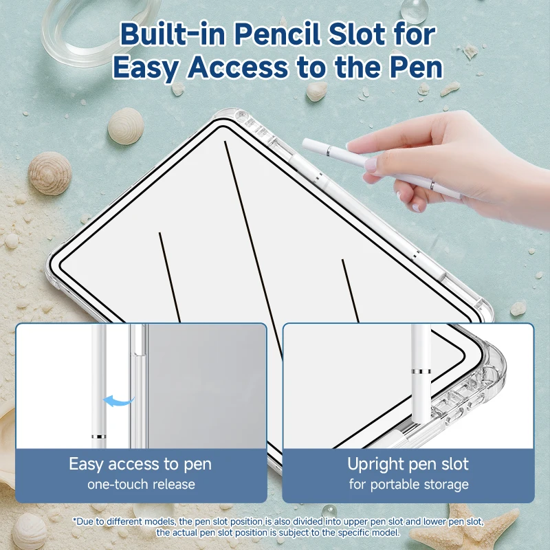 Premium Tablet Case with Sleep/Wake Function and Pen Slot