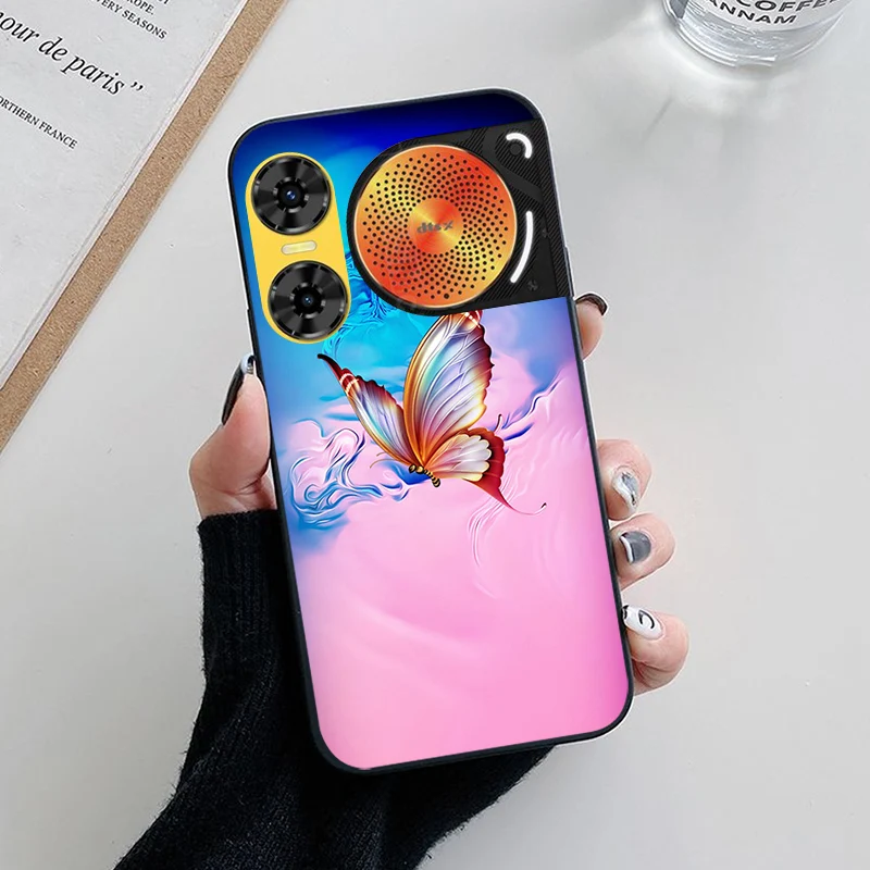 Fashionable Soft Silicone Back Case - Cute Design