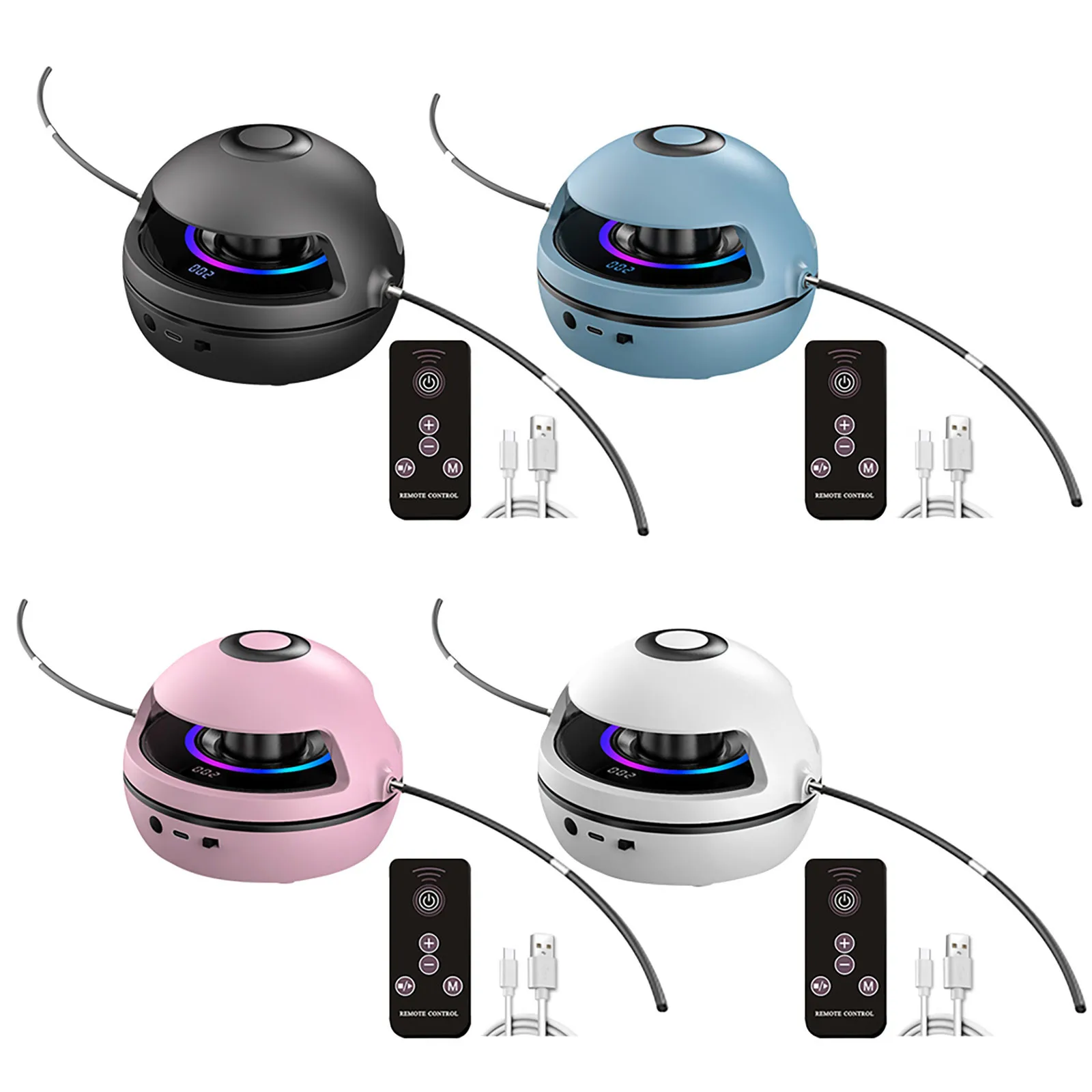 Smart Rope Skipping Machine With Bluetooth Speakers 10 Speed Adjustment LED Display Training Counter