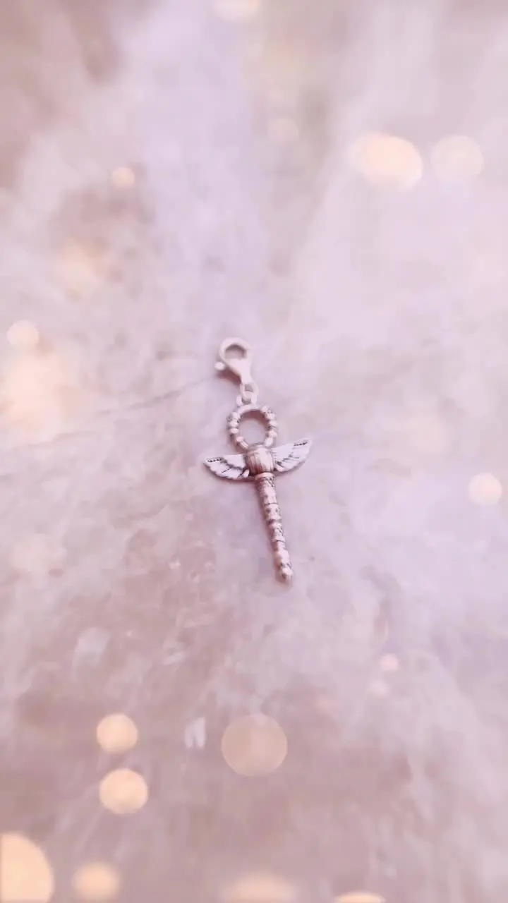Pendentif Scarabée Croix Ankh OYZY - Argent 925, Zirconium