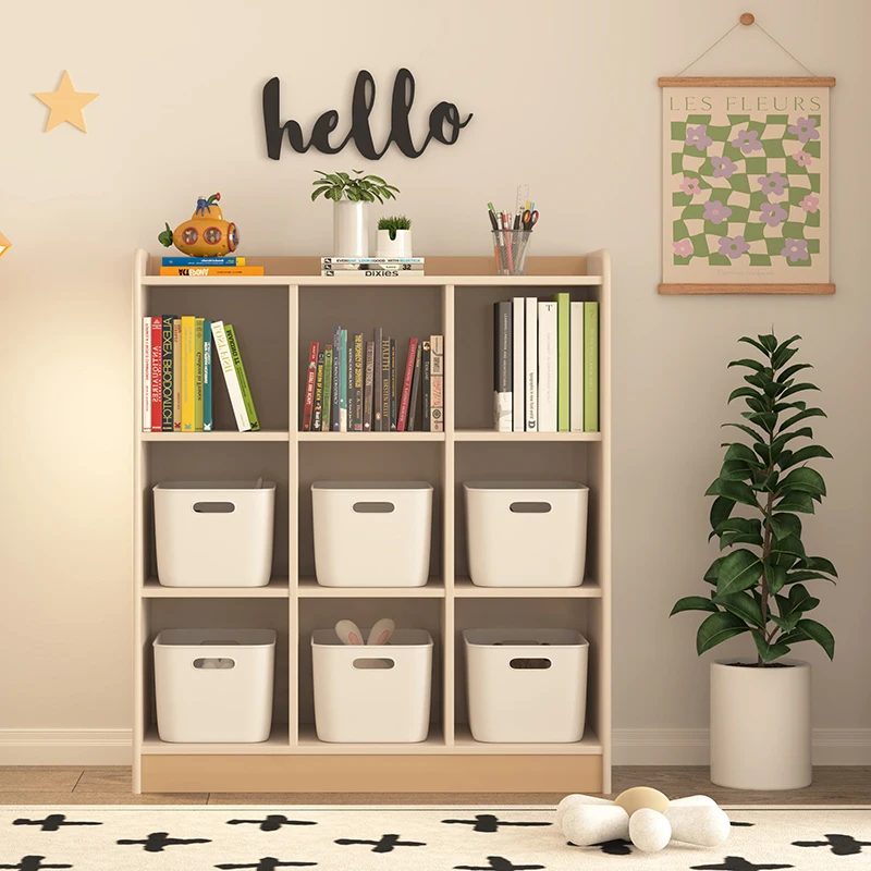 Children's furniture bookshelf toy storage simple modern children's bookcase picture book home floor storage rack