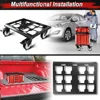 Tool Box Dolly Packout Toolboxes Thickened Carbon Steel Frame Large Wheels with Brake System Strong and Sturdy Lock 6