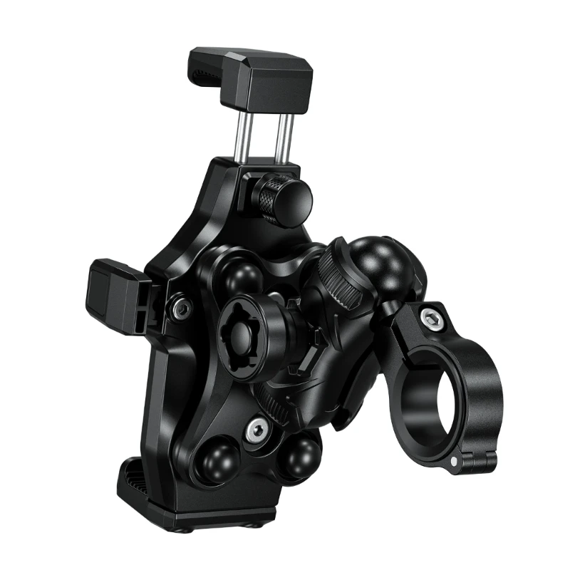 Dropship Bike Phone Holder Mount Motorcycle Handlebar Phone Mount Clamp One Hand Operate