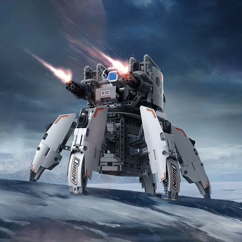 

MI рассвет Юпитера, интеллектуальные игрушки, научная фантастика, IP биомиметическая конструкция с несколькими ногами, модель, фигурки героев, подарок на Рождество