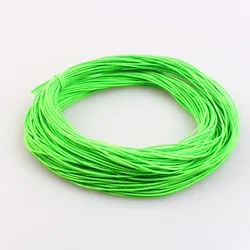 24M Braided Elastic Cord - Stretch String for Crafting & Jewelry Making, 23 Vibrant Colors (Grass Green)