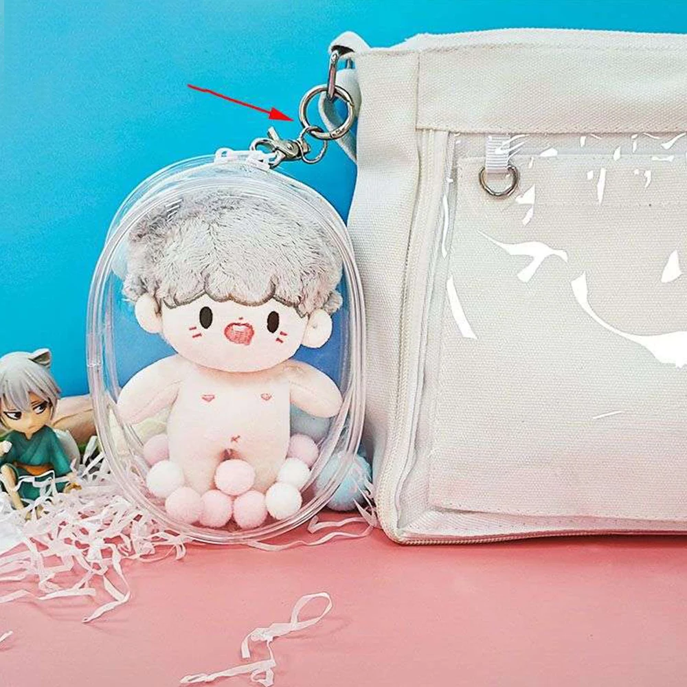 Borsa per esposizione per bambola in peluche da 20 cm Borsa per