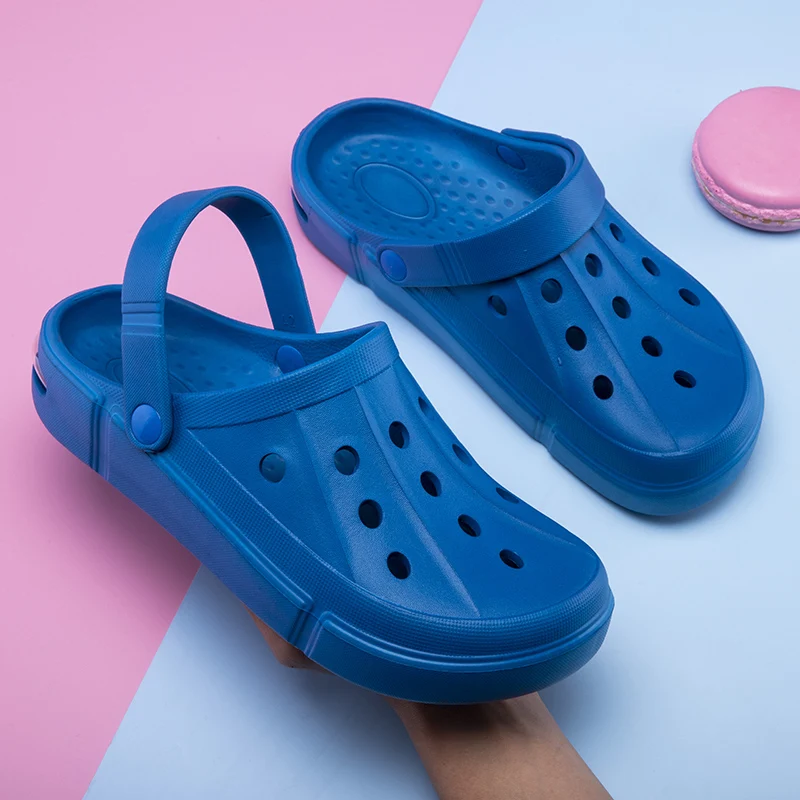 Summer Mens Sandals Outdoor Hollow Slides Dress Men Beach Sandals Slides Slippers Designer Roman Platform Non-slip Slippers