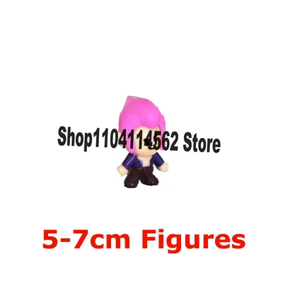 Cartoon Mini Anime Figures Accessories Fashion Original Decoration Star-Heroes Model Dolls Christmas Gifts Collectible