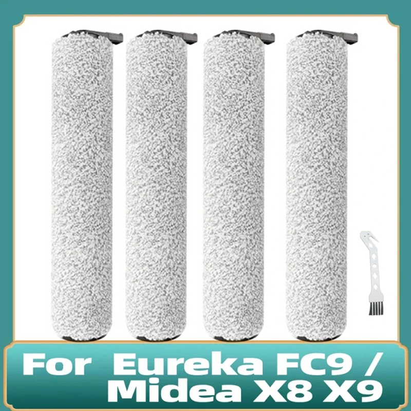 

Роликовая щетка, робот, детали для умного дома, пластиковая для стиральной машины Midea Eureka FC9 Запчасти для пылесоса X8