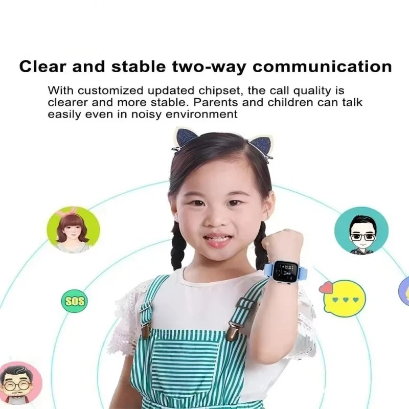 Kids Smartwatch with 4G, GPS, Video Calling & Waterproof Camera Features