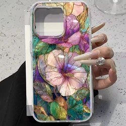 Luxury Pink Trumpet Flower Back Cover for Poco M5S 4G (LSxz - Yzwh103)