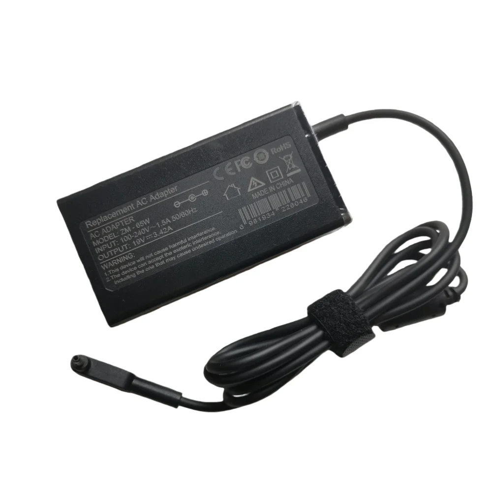 ACER Swift3 SF314 A11-065N1A ADP-65VH F PA-1650-86 노트북 전원 공급 장치 충전기용 19V 3.42A 65W 3.0x1.0mm AC 어댑터