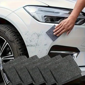 10 Panni per la riparazione dei graffi dell'auto, panno per lucidatura e pulizia rapida, utilizzato per la manutenzione esterna e la pulizia dei veicoli, set