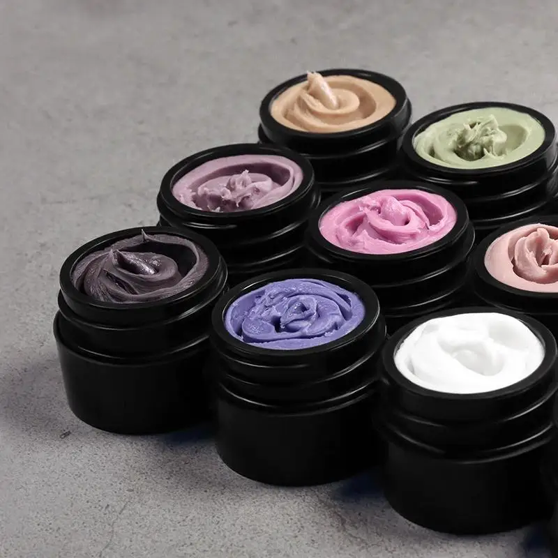 Colla per Intaglio Unghie, Colla per Modellazione Tridimensionale, Colla per Unghie Fototerapica, Argilla UV per Modellazione, Strumenti per Nail Art - immagine 4
