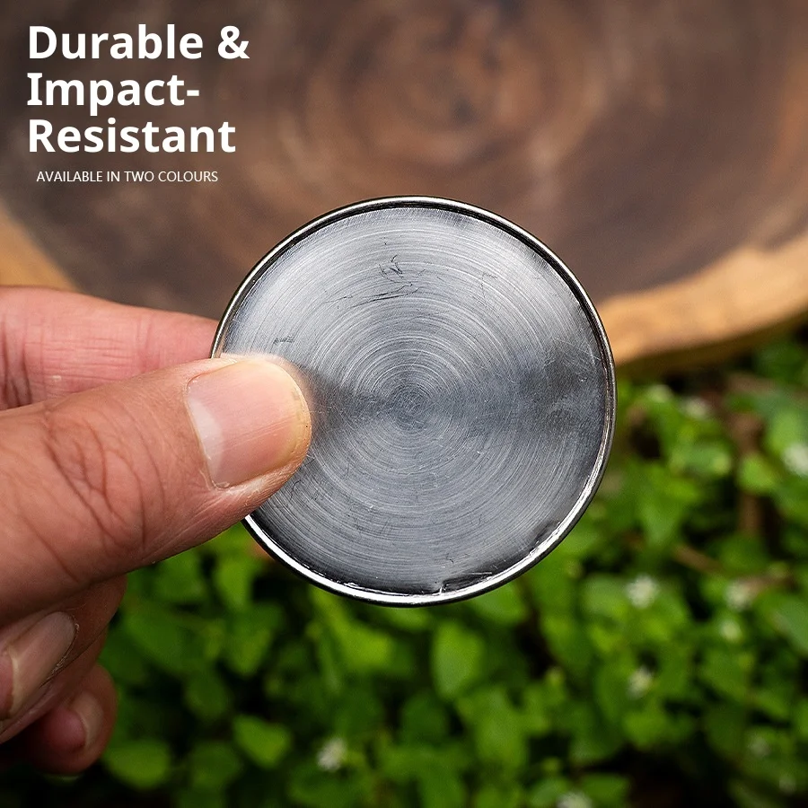 Outdoor Stainless Steel Portable 60mm Compass High Precision Durable Pressure-resistant Drop-resistant Camping Mountaineering