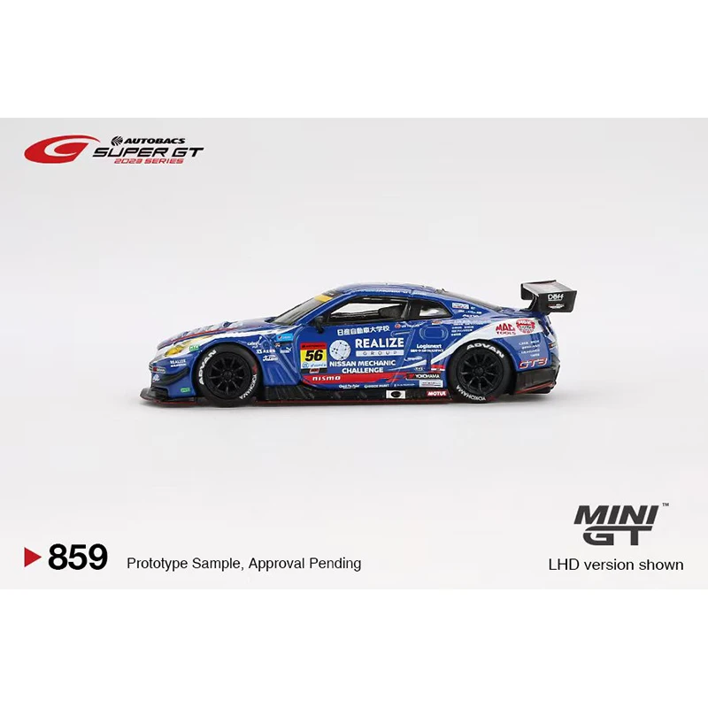 MINIGT 859 1:64 GTR R35 #56 Realize Diecast Diorama Model
