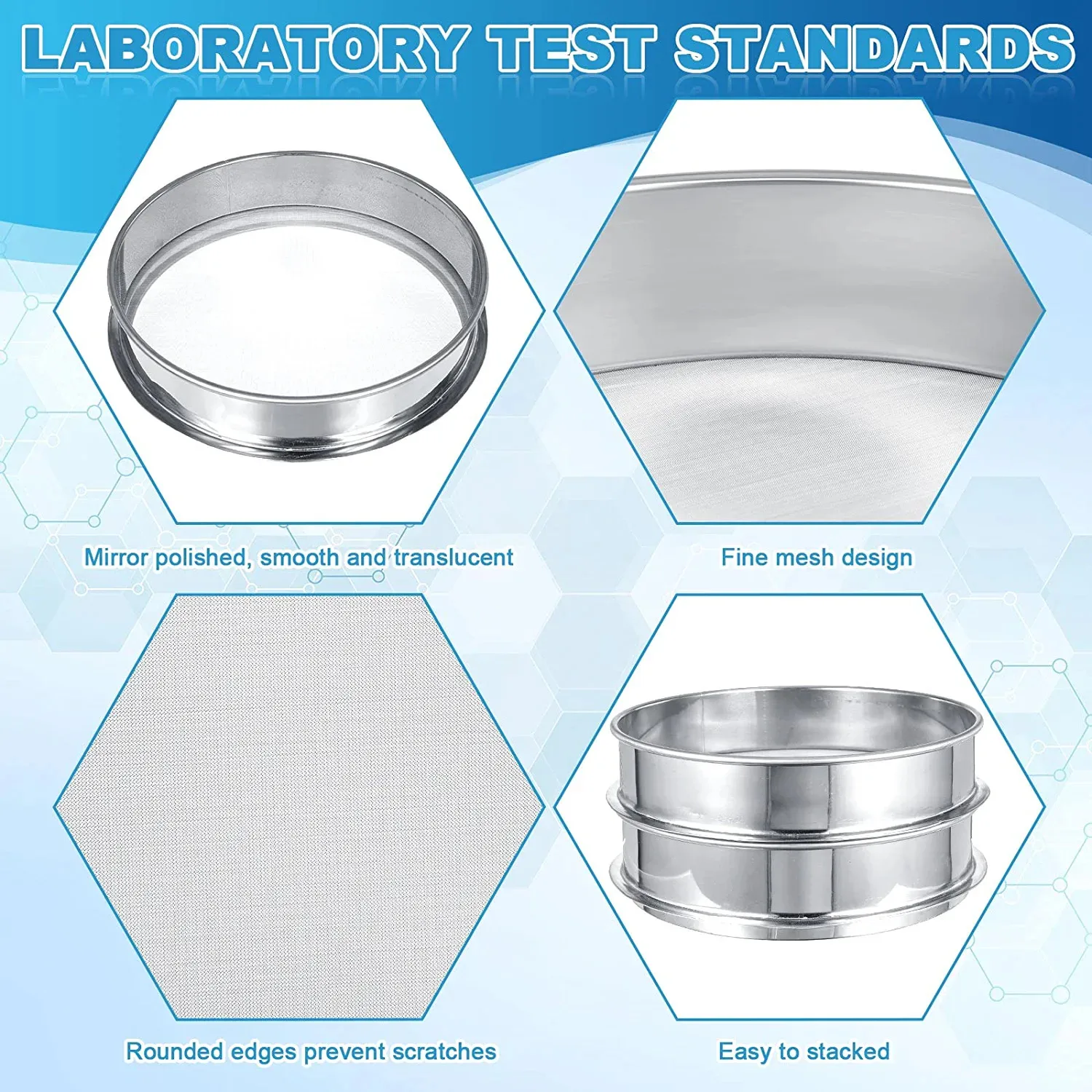 Ceramic Tool Pottery Glaze Sieves Filter Screen Stainless Steel Pigment Slurry Mud Sieving Mesh Polymer Clay Art Modeling Tools polymer clay tools pottery tools clay sculpting tools pottery sculpting tools clay craft tool