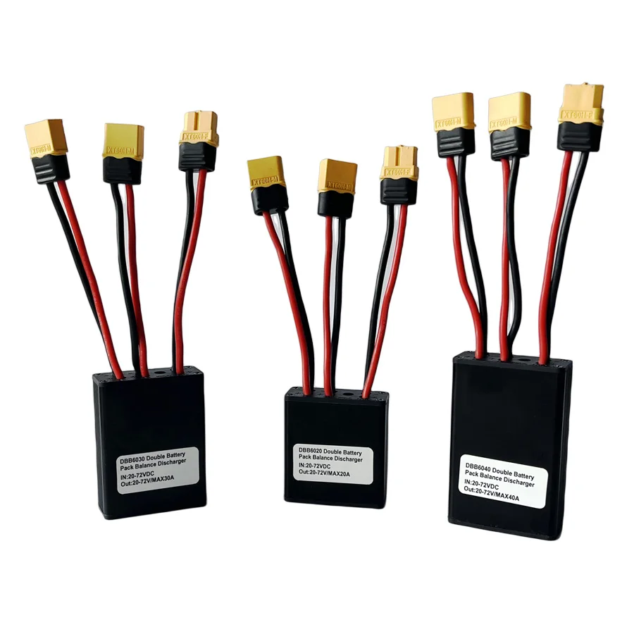 

Electric Bike Double Battery Discharge Converter E-Bike Dual Battery Pack Switch Balancer 24-72Vdc 20A 30A 40A