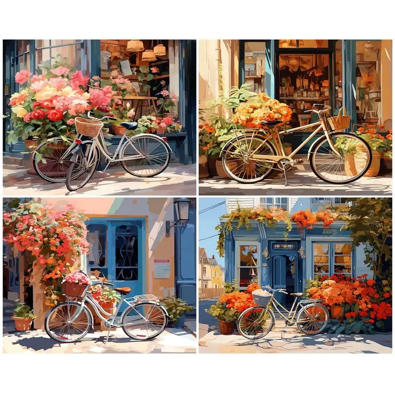 

Картина по номерам на холсте, 60x75 см