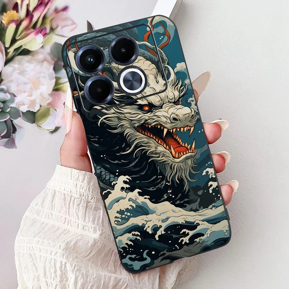 Luxury Fashion Painted Matte Phone Case, Soft Bag Design
