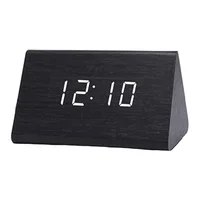 Alarm Clock Desk Perpetual Calendar with Night Light Digital LED Display Clocks 1