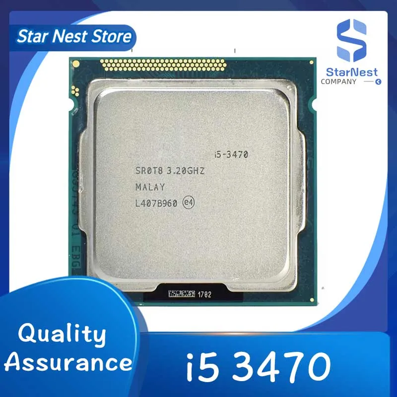 Processore Intel Core I5-3470 Quad-Core 3.2 GHz LGA 1155 - Ricondizionato, Per PC Desktop - Foto 4