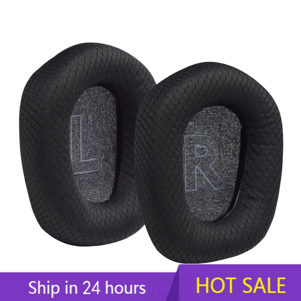 Almohadillas de repuesto para las orejas de Logitech G733 G 733 Lightspeed, auriculares inalámbricos, auriculares para juegos, diadema