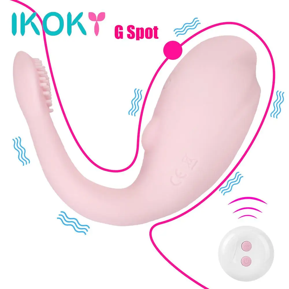 

IKOKY Silicone Whale Jump Egg Vibrator Female Masturbator Sex Toys for Women 10 Speeds Clitoris Stimulate