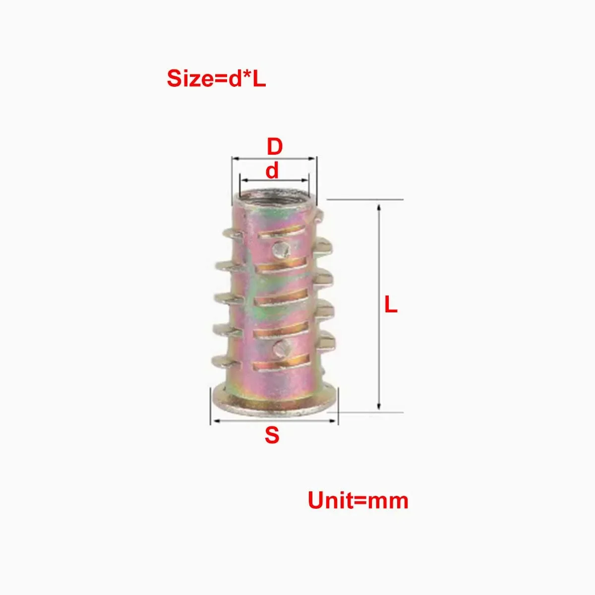 

Nternal And External Teeth Nuts, Countersunk Head, Hexagonal/Furniture Solid Wood Embedded Parts, Trapezoidal Screw Caps