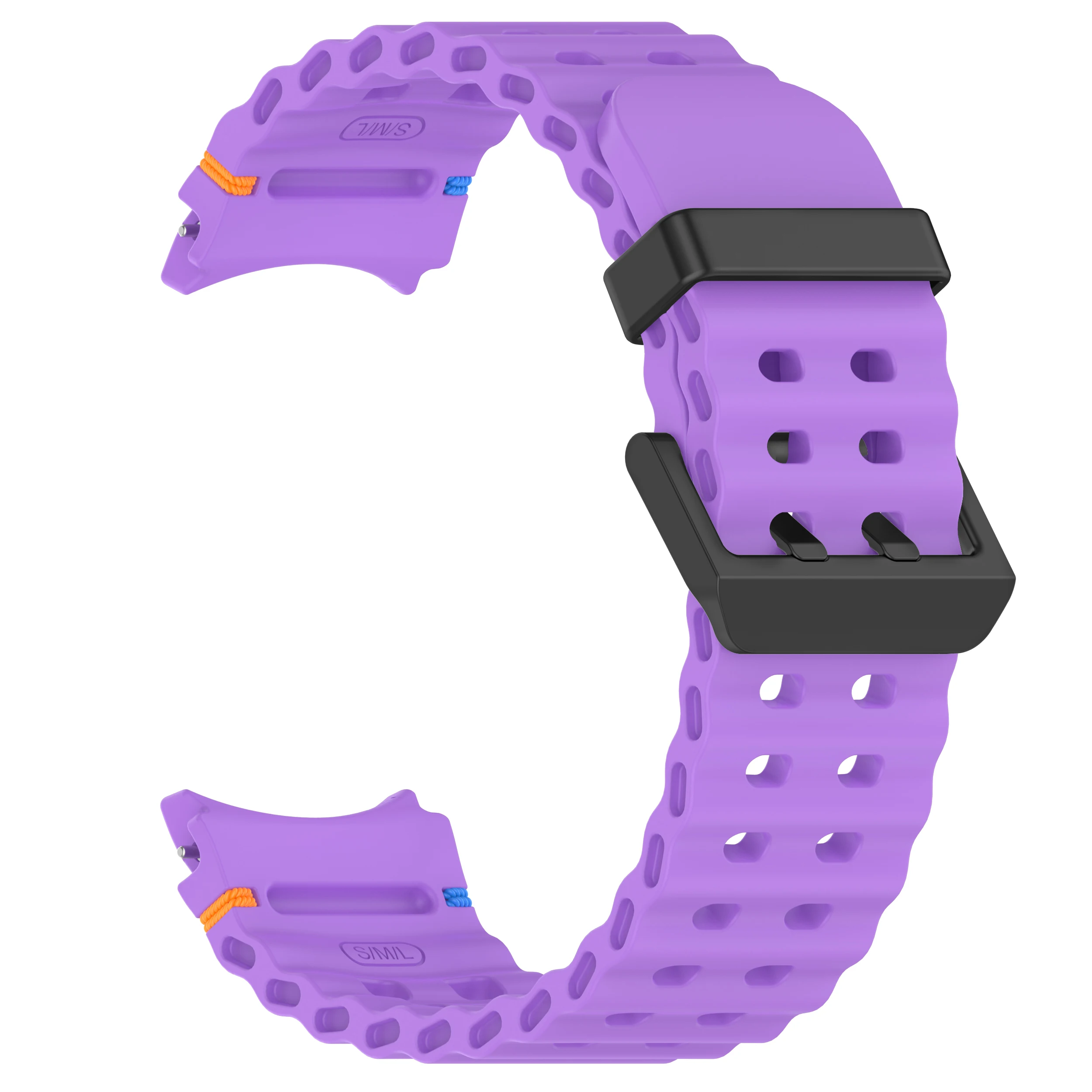 Seamless Silicone Watch Band - Versatile Smartwatch Strap