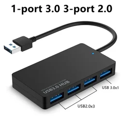 High - Speed 4 - Port USB 3.0 Multi - Function Hub Adapter Expander Splitter (USB Hub)