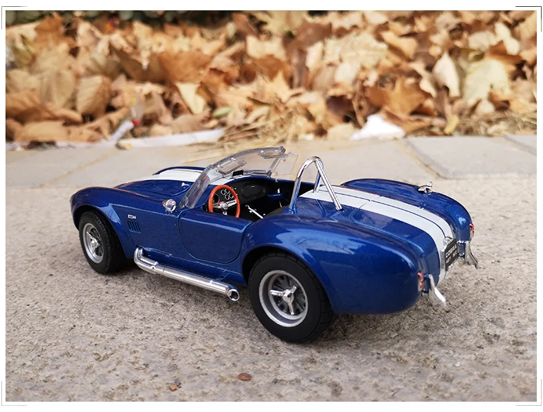 welly shelby cobra metal modelo carro diecast liga simulador clássico carro esporte crianças presente coleção