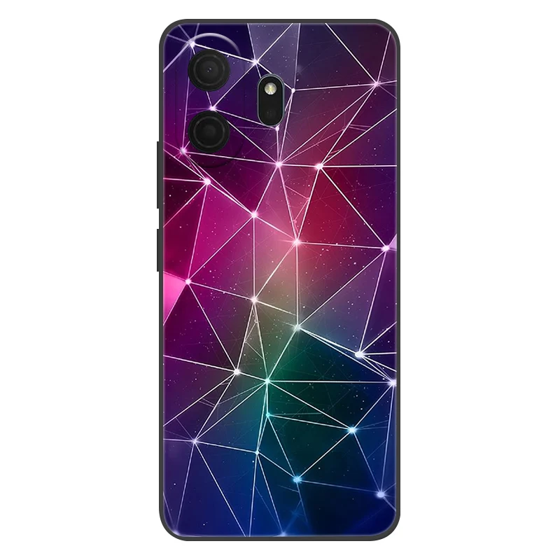 Luxury Silicone Space Painted Soft Bumper Phone Cover TPU