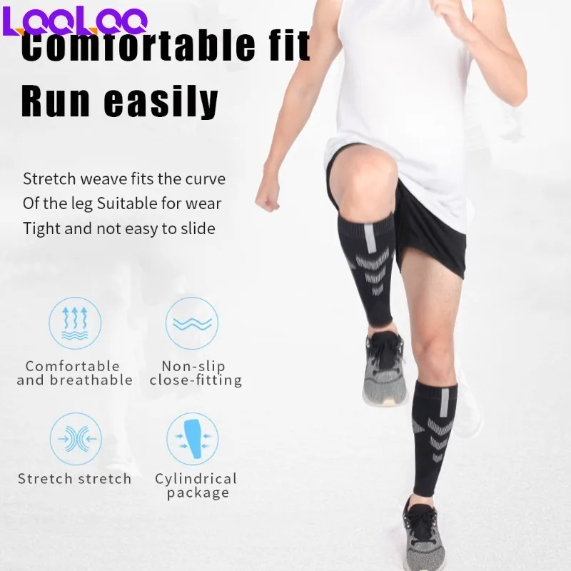 Calf Compression Sleeves 1Pcs for Men Women Footless Compression Socks Without Feet Shin Splints Varicose Vein Treatment