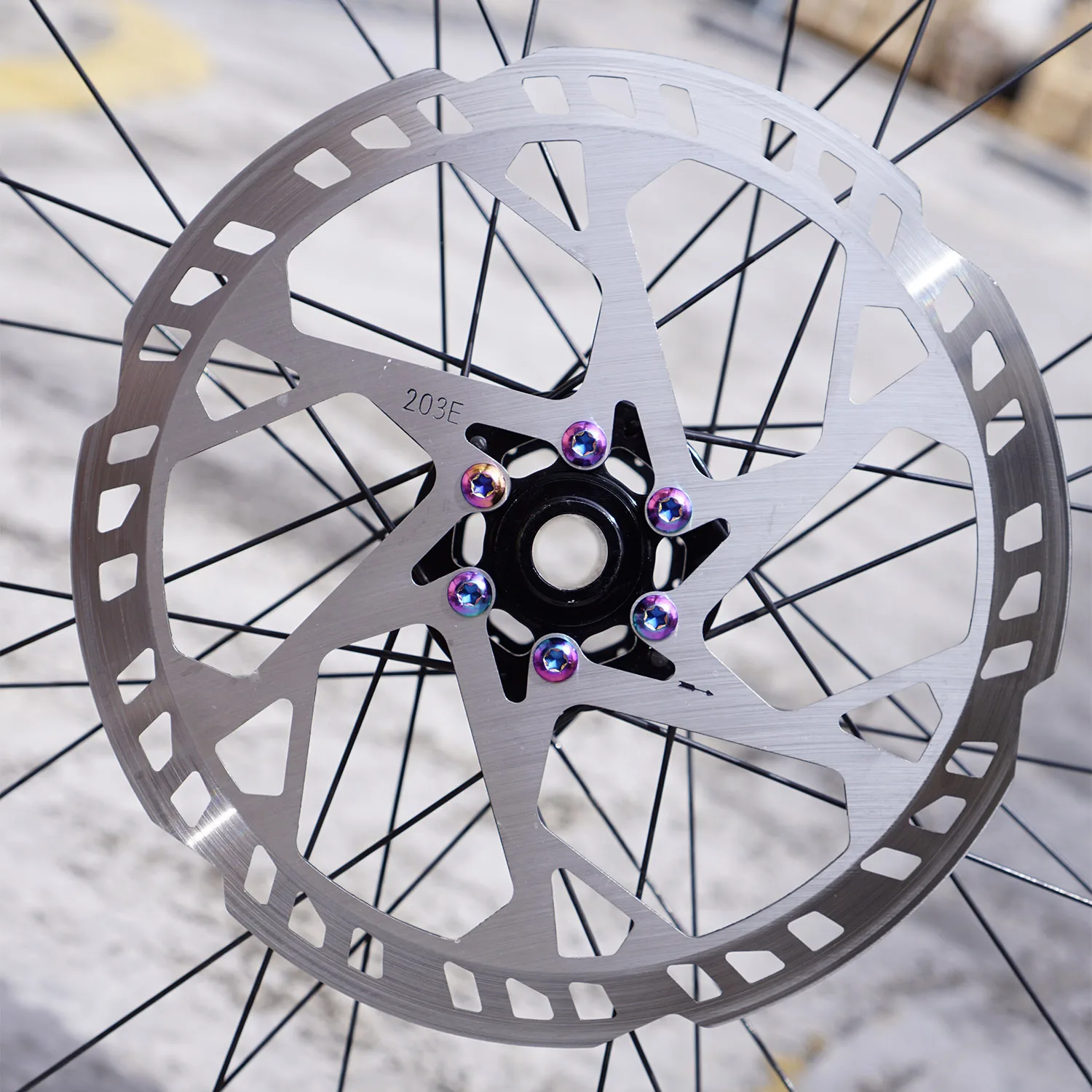 ZTTO MTB E-bike 2.3mm Disc Brake Rotor Thicken 160mm 180mm