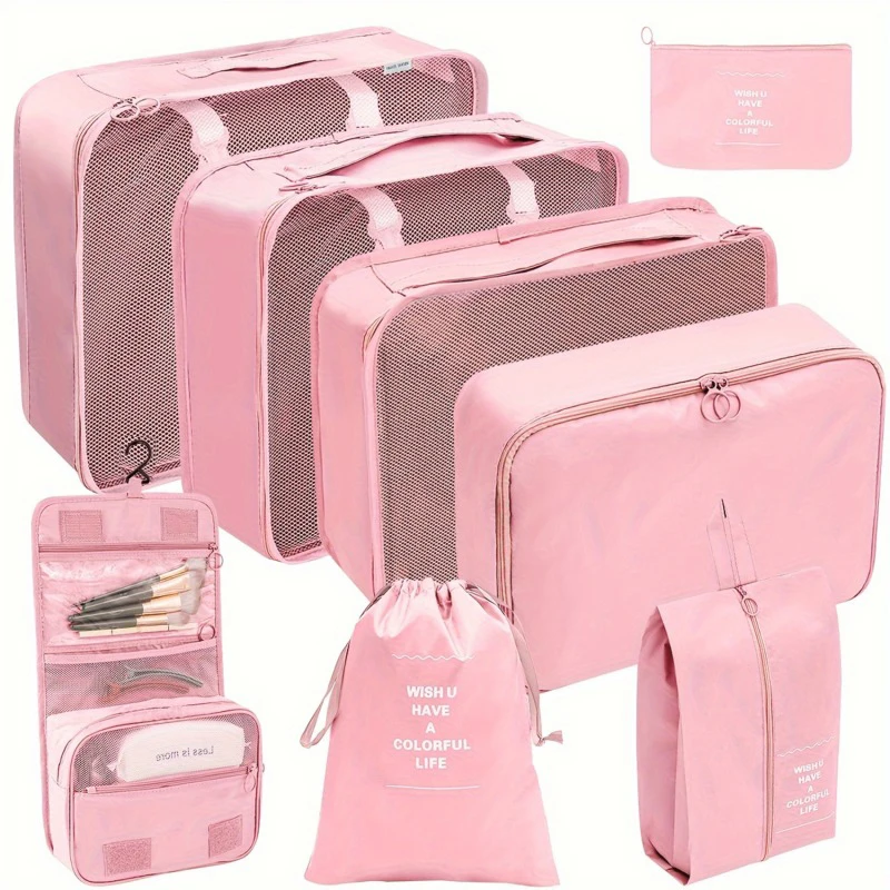 8Pcs Frosted Zipper Bag Underwear Panties Socks Packaging Supplies Breathable Socks Cosmetic Storage Bags Air Hole Resealable 2