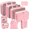 8Pcs Frosted Zipper Bag Underwear Panties Socks Packaging Supplies Breathable Socks Cosmetic Storage Bags Air Hole Resealable 2