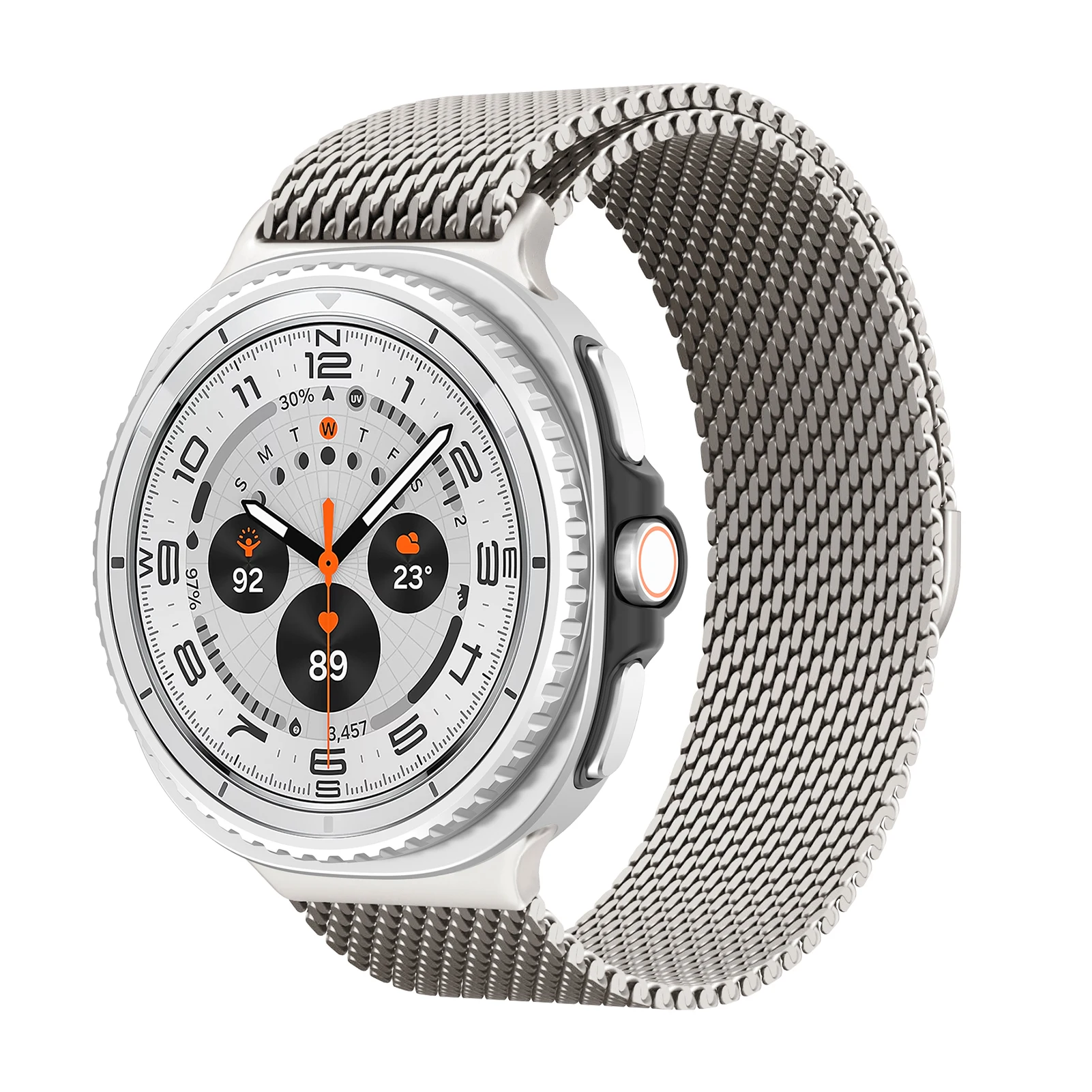 Milanese Loop Stainless Steel Watch Strap - Elegant Metal Bracelet
