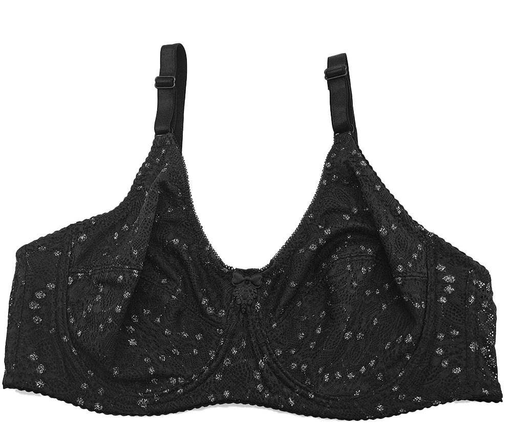 

Top Women Floral Unlined Lace Bra Embroidery Ultra-Thin Transparent Brassiere B C D E Cup Sexy Lingerie Underwire Underwear C26
