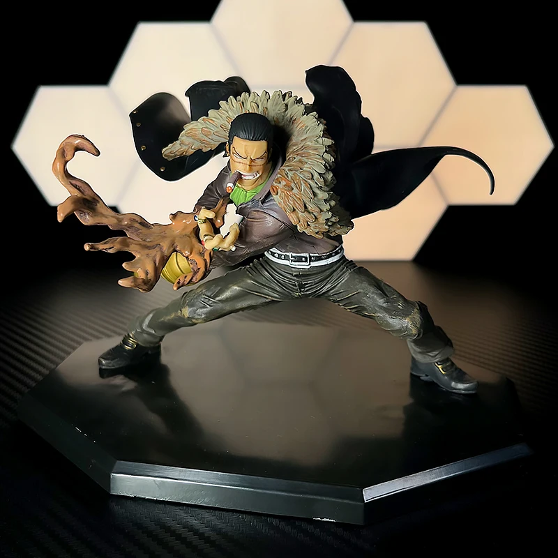 23cm One Piece Figure Sir Crocodiles Secret Theory Action Figure