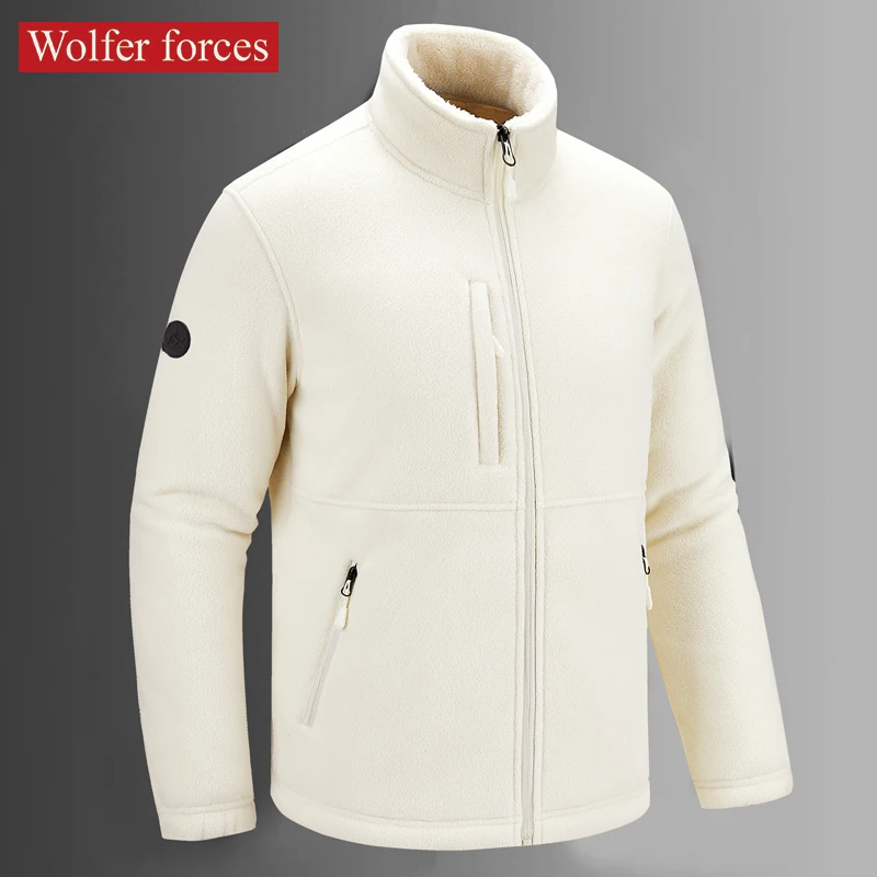Tactical Fleece Jacket Custom Jackets & Coats Trench Coat Winter Military Jackets Trekking Oversize Cardigan Heavy