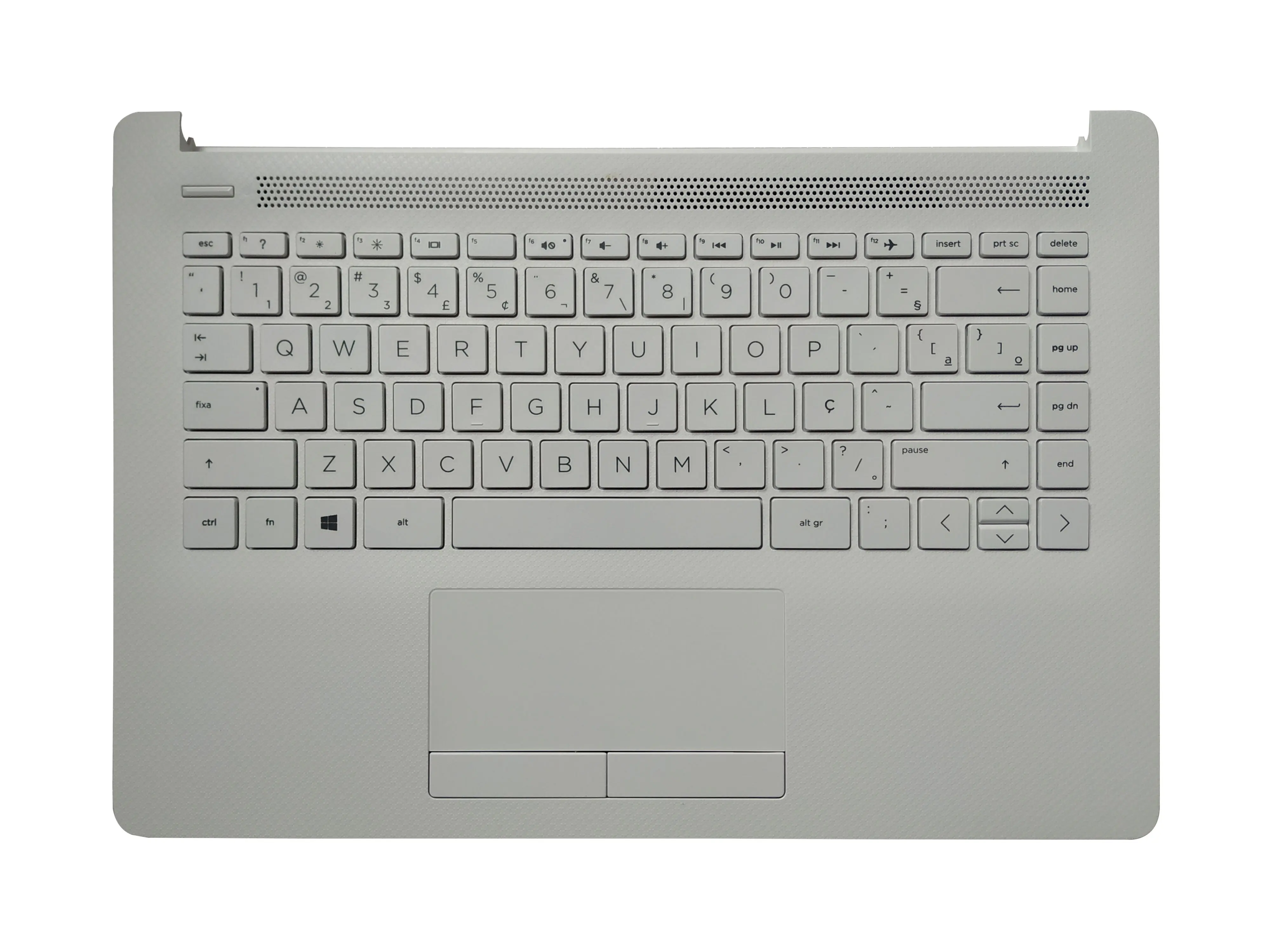 Teclado Latino e Brasileiro com Palmrest Capa Superior Touchpad para hp Pavilion 14-cm 14t-cm 14z-cm14-ck 14-dg 240 245 246 g7 Novo - Imagem 2