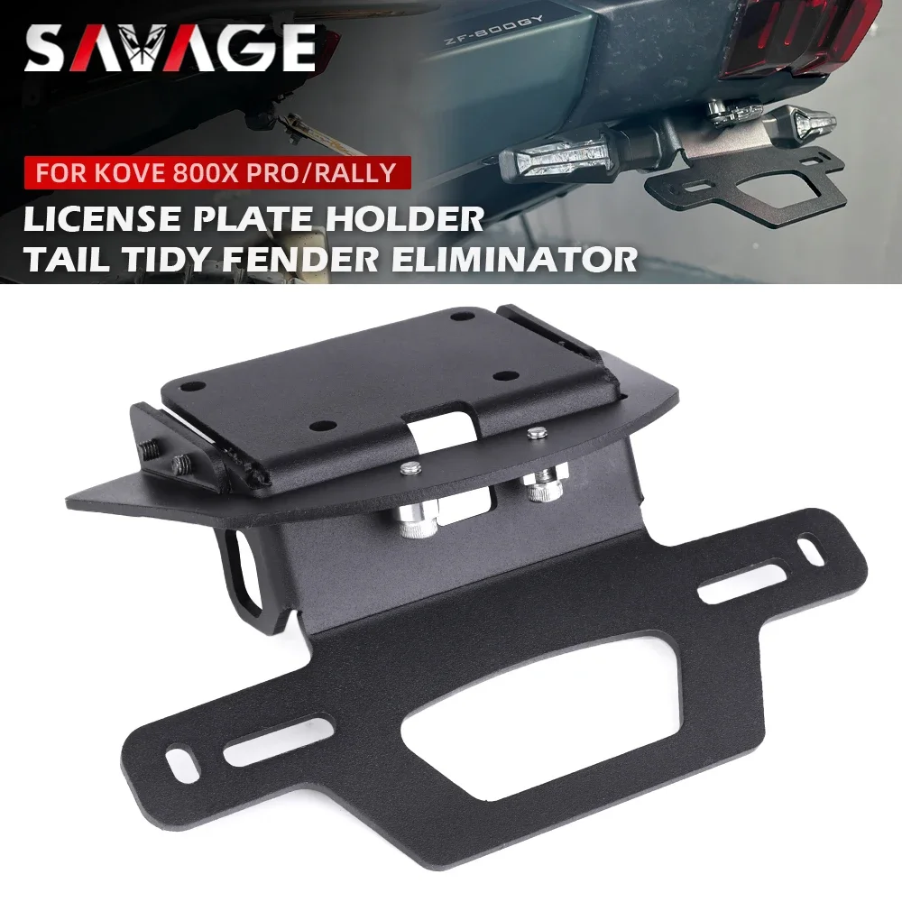Tail Tidy License Plate Holder 800 X Pro Rally Super Adventure Fender Eliminator Bracket for KOVE 800X