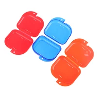 Boîte de rangement pour prothèses dentaires, étui pour protège-dents, conteneur en plastique pour hygiène buccale, plateau pour appareils dentaires, 1 pièce 5