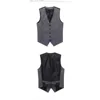 Men's Large Size Korean Version Slim-fit Suit Waistcoat Men's Wedding Business Vest British Casual Clip Fashion Men 5