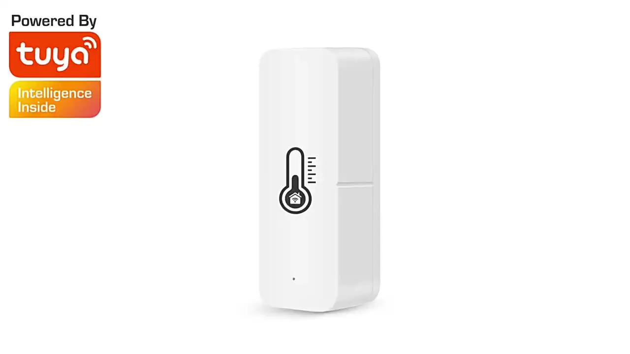 Датчик температуры и влажности Tuya ZigBee, контроллер влажности и влажности для умного дома, работает с приложением Smart Life Alexa Google