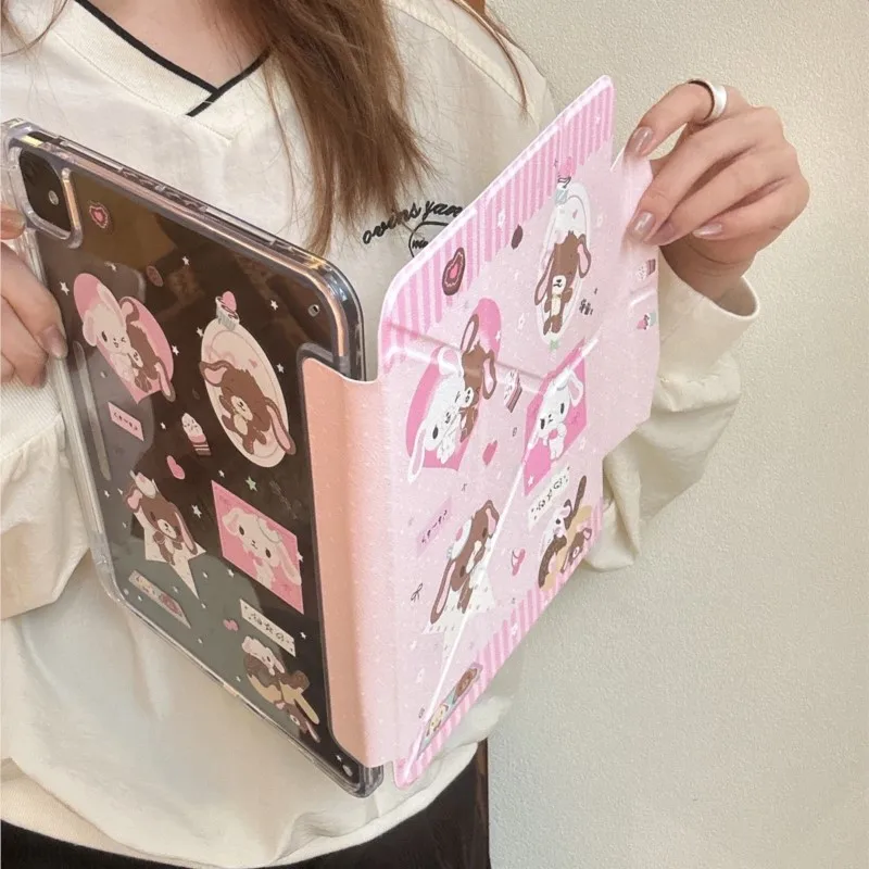 Adorable Rabbit Design Tablet Case - Universal Fit Cover