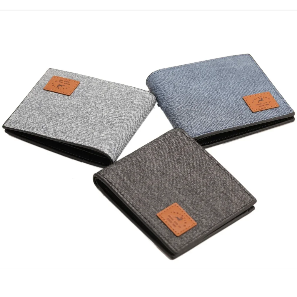 Baborry New small wallets men wallets short men's wallet pu guarantee purse for male purse cartera hombre 4