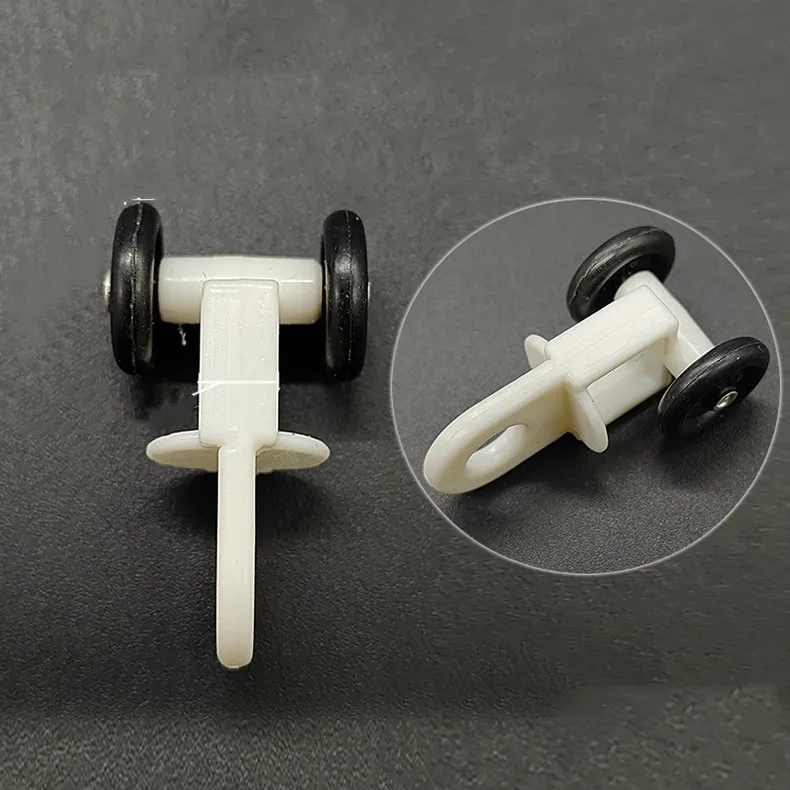 Gancho Acessórios, Porta Rolo, Slide Polia, Janela Hardware, 60Pcs