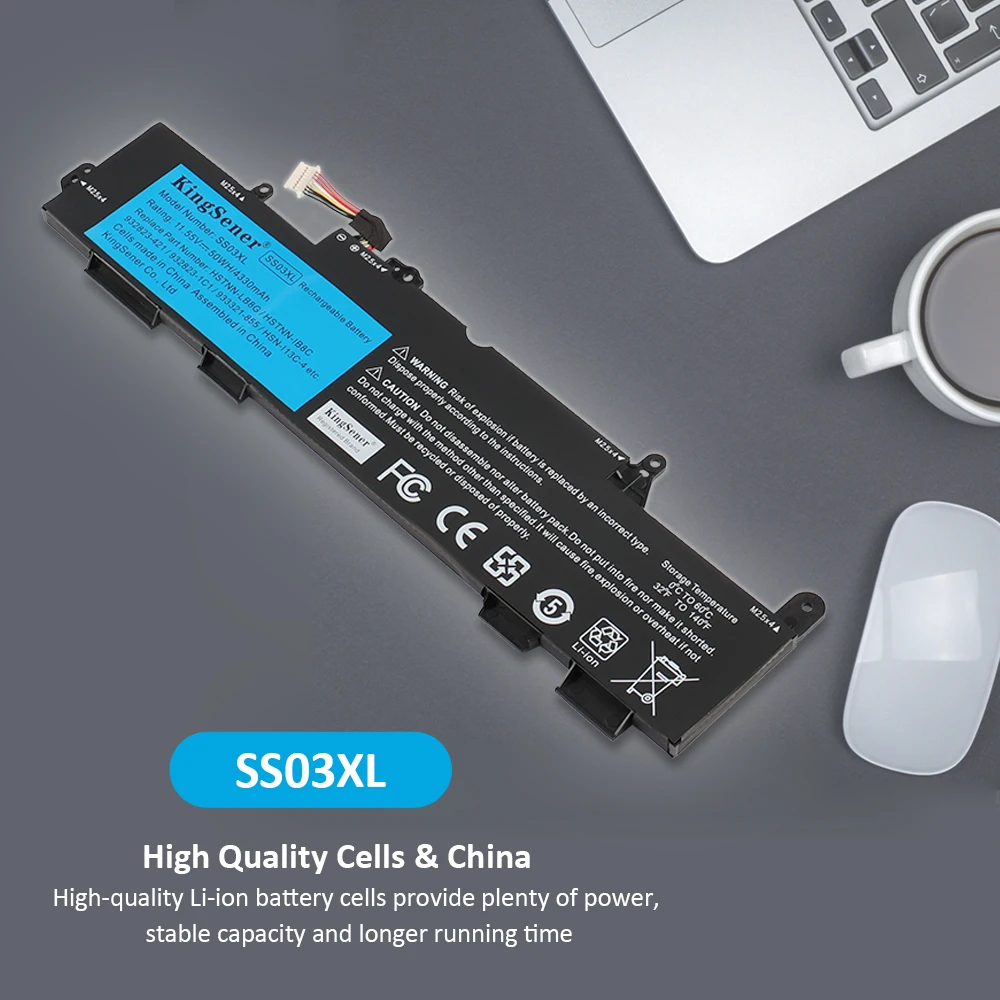 Kingsener-bateria do Portátil para hp Elitebook Ss03xl 730 735 740 745 755 830 840 846 g5 Zbook 14u g5 Hsn-i12c Hsn-i13c5 - Imagem 3
